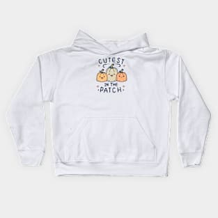 Cutest Pumpkin In The Patch Kids Hoodie